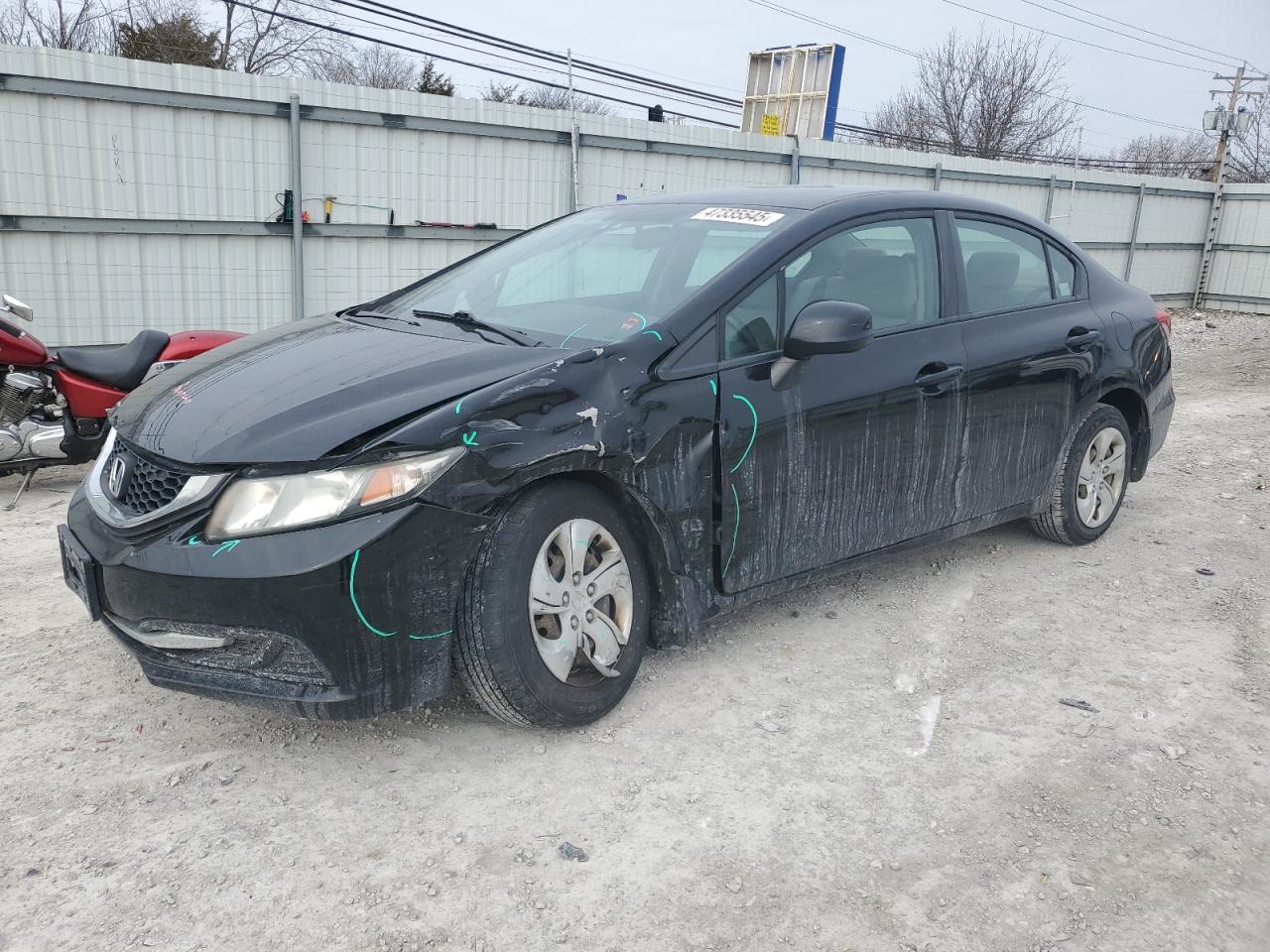 2013 Honda Civic VIN 19XFB2F56DE021774