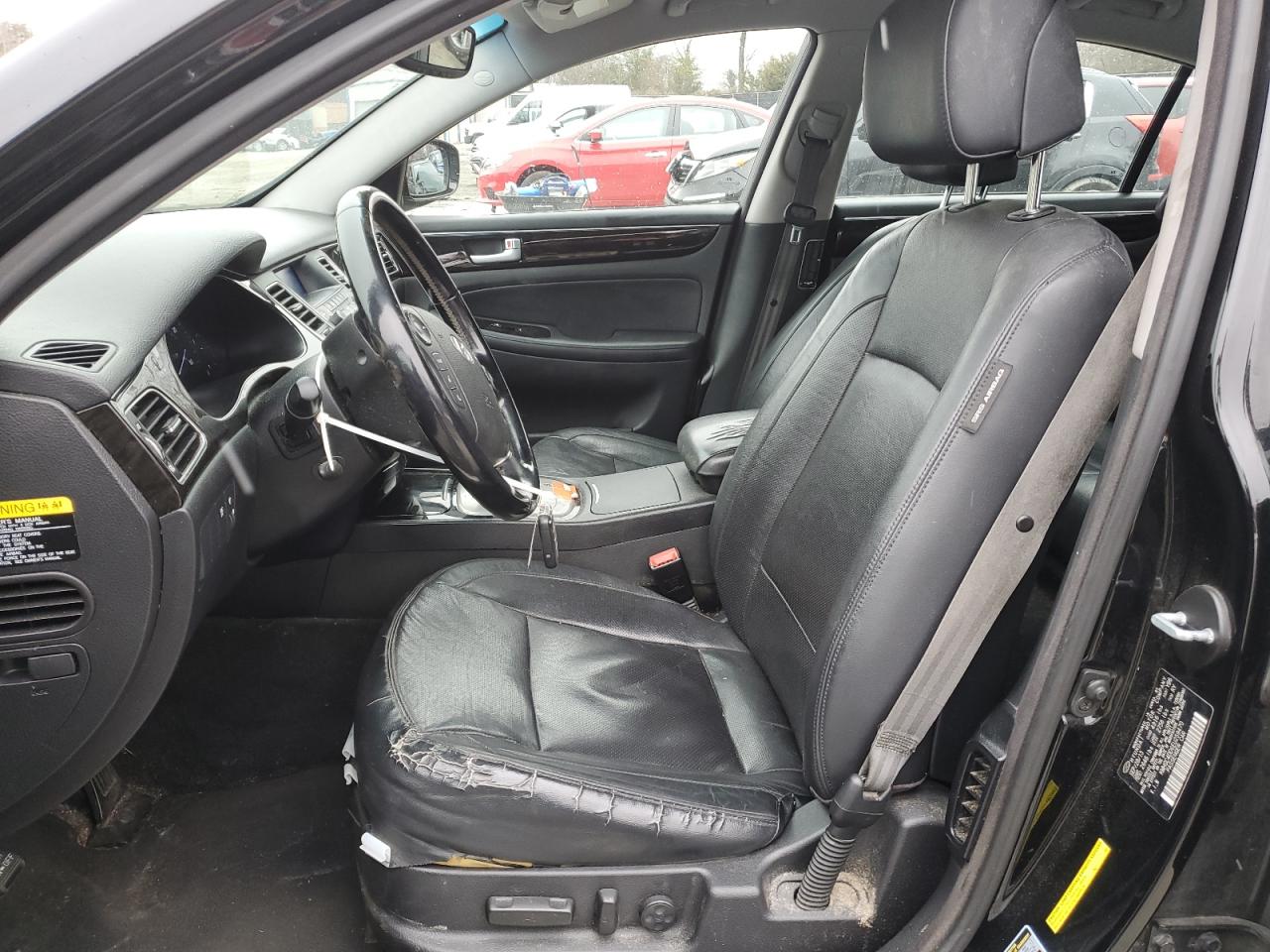2014 Hyundai Genesis VIN KMHGC4DD6EU259470 Copart auction photo, front end damage thumbnail 7