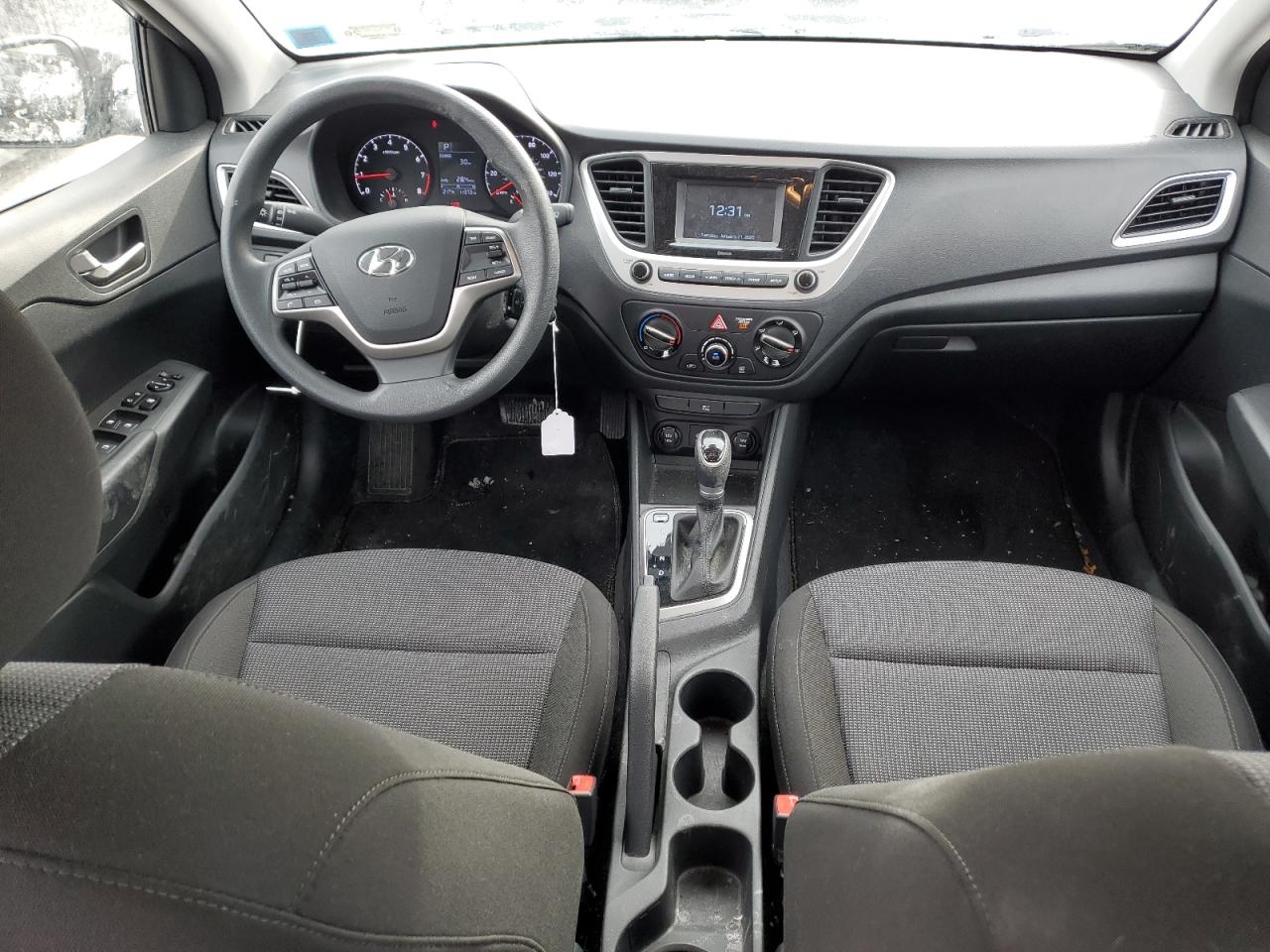 2022 Hyundai Accent VIN 3KPC24A66NE179113 Copart auction photo, front end damage thumbnail 8