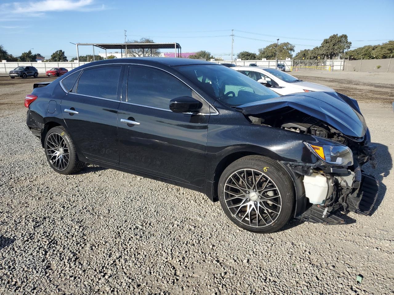 2016 Nissan Sentra VIN 3N1AB7APXGY309397 Copart auction photo, all over damage thumbnail 4