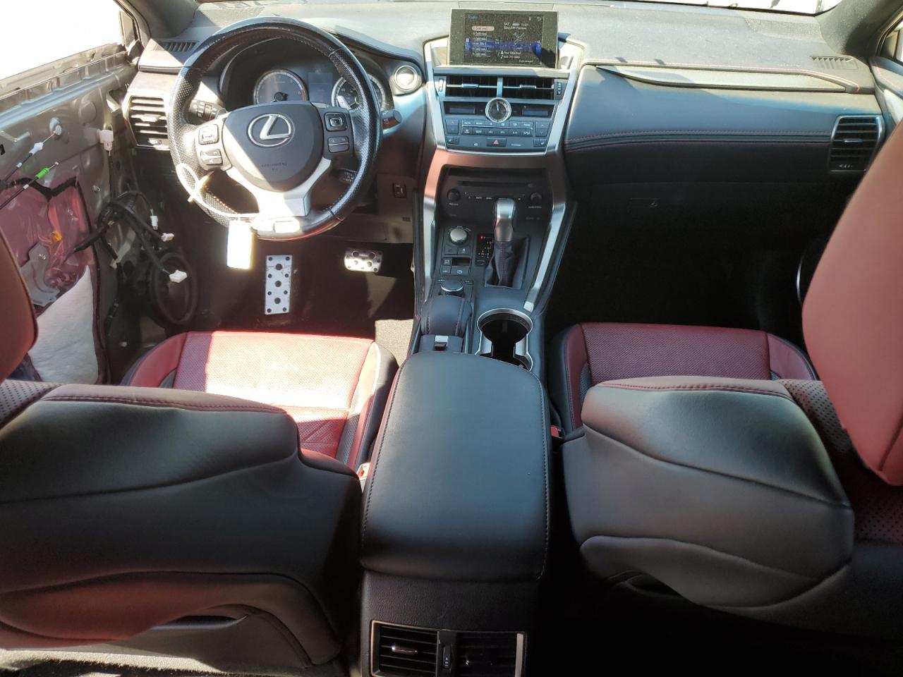 2017 Lexus NX VIN JTJBARBZ4H2128616 Copart auction photo, front end damage thumbnail 8