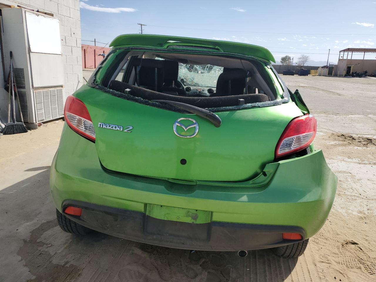 2012 Mazda 2 VIN JM1DE1LZ6C0149696 Copart auction photo, all over damage thumbnail 6
