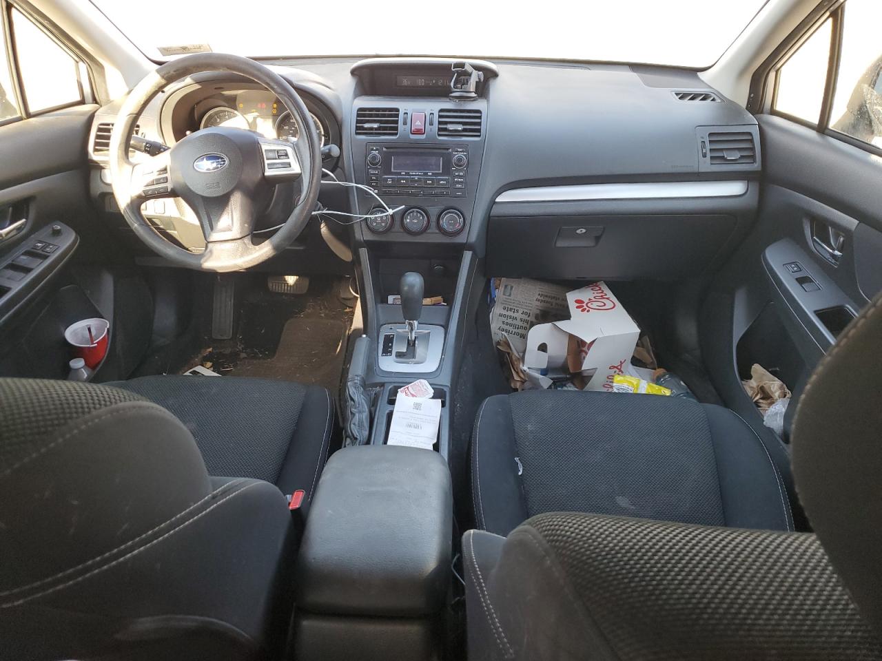 2014 Subaru XV VIN JF2GPAVC3E8334665 Copart auction photo, all over damage thumbnail 8