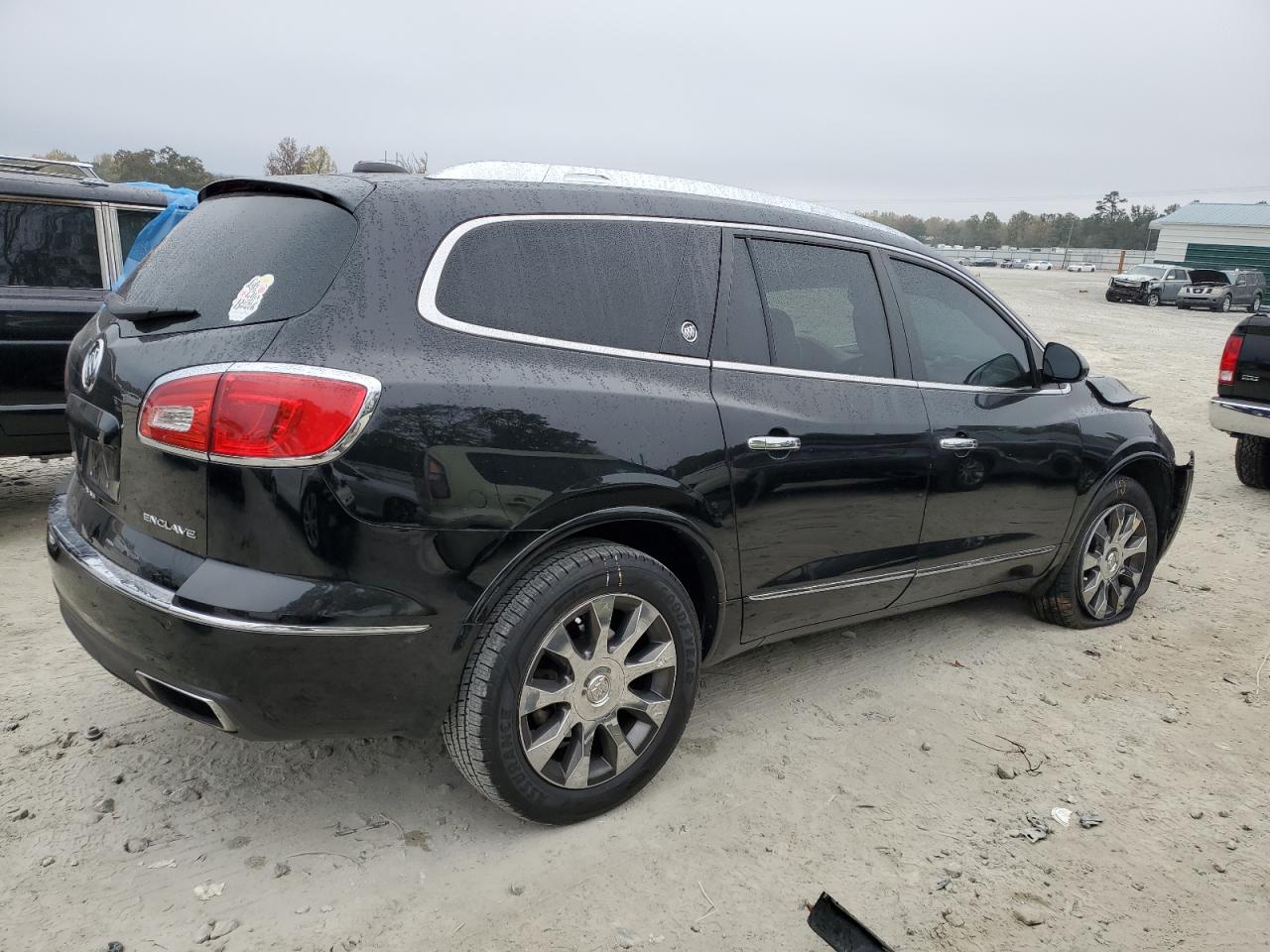 2017 Buick Enclave VIN 5GAKRBKDXHJ100527 Copart auction photo, front end damage thumbnail 3