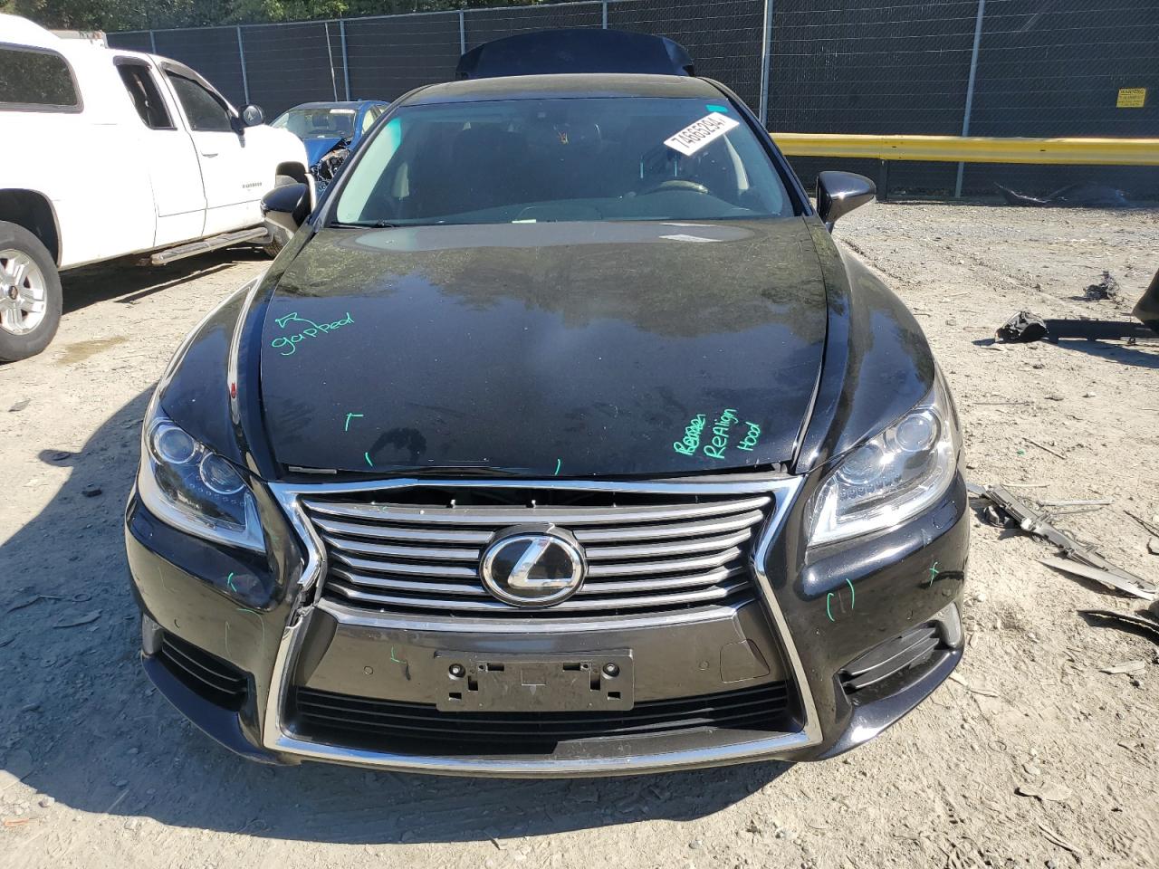 2016 Lexus LS VIN JTHBL5EF0G5141379 Copart auction photo, rear end damage thumbnail 5
