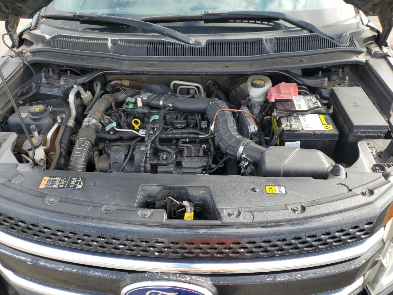 2015 Ford Explorer VIN 1FM5K7D99FGB50766 Copart auction photo, mechanical damage thumbnail 12