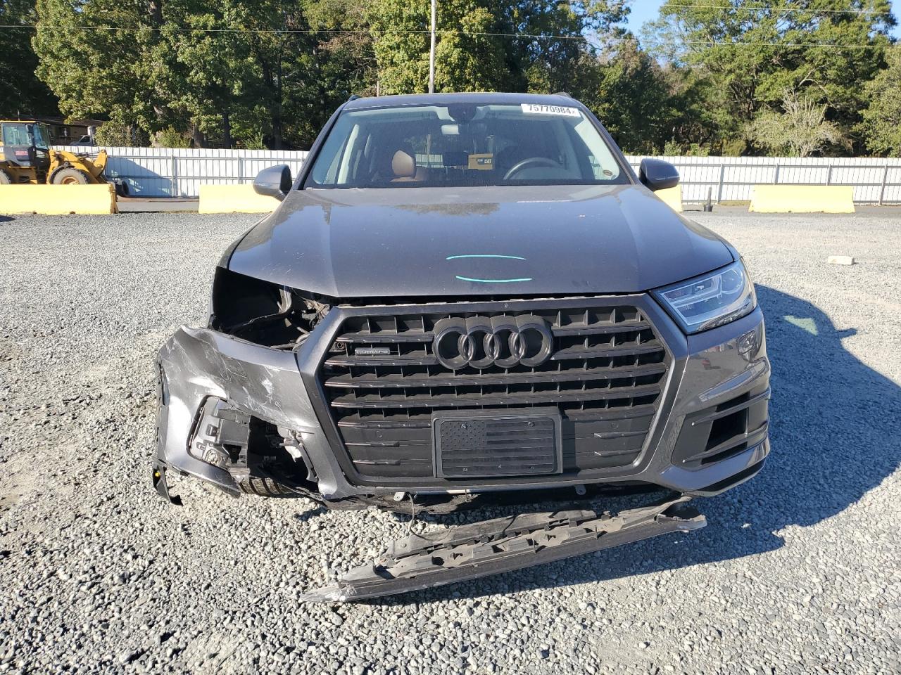 2018 Audi Q7 VIN WA1LAAF74JD031924 Copart auction photo, front end damage thumbnail 5