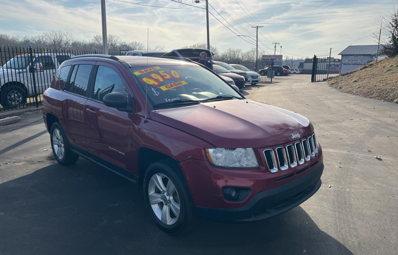 2012 Jeep Compass VIN 1C4NJCBA7CD559410