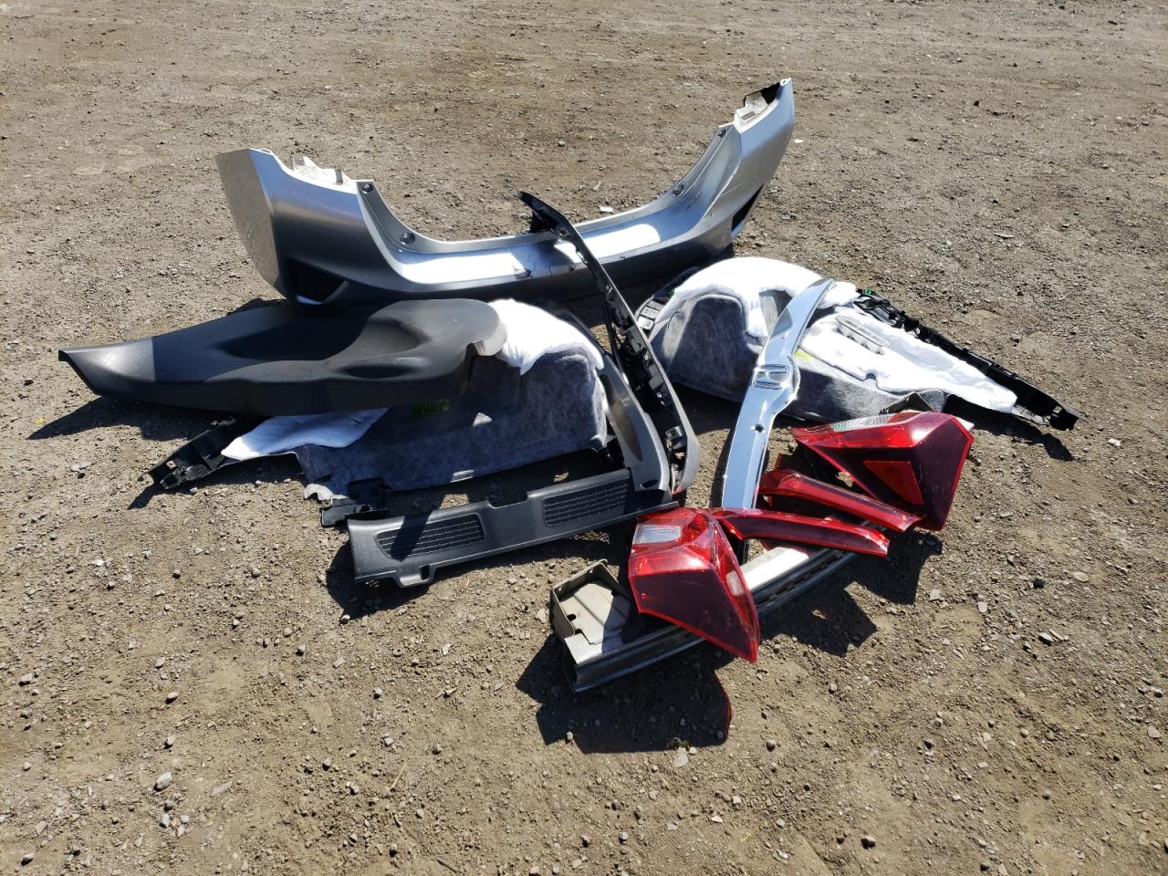 2015 Honda Fit VIN 3HGGK5H86FM766144 Copart auction photo, rear end damage thumbnail 12