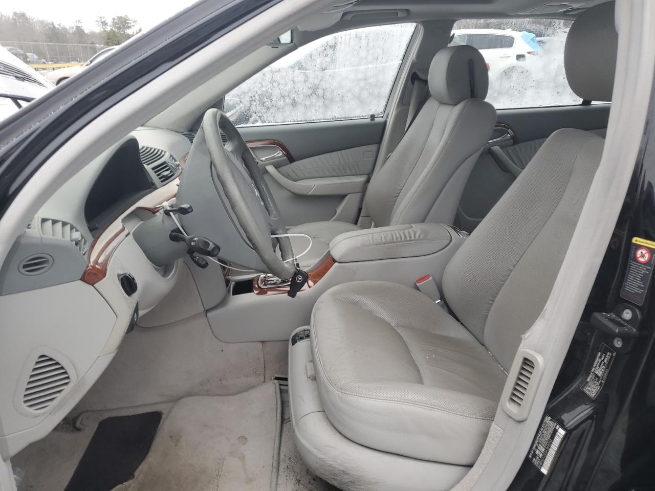 2003 Mercedes-Benz S-klasse VIN WDBNG70JX3A368203 Copart auction photo, front end damage thumbnail 7