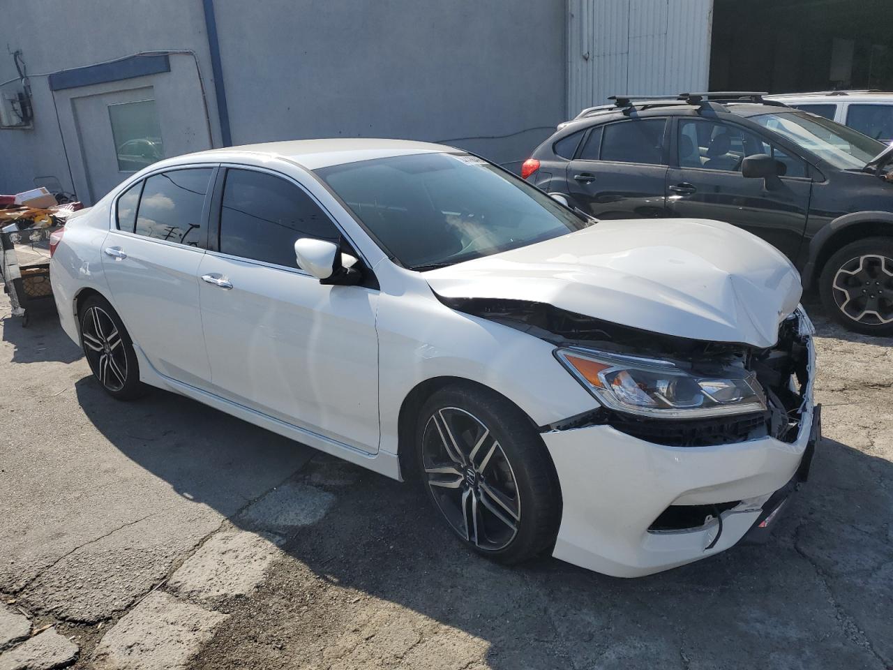2016 Honda Accord VIN 1HGCR2F53GA151728 Copart auction photo, front end damage thumbnail 4
