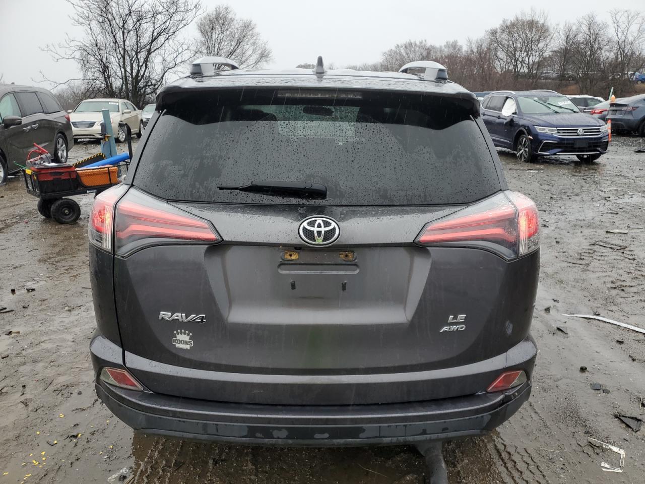 2016 Toyota RAV 4 VIN JTMBFREV3GJ075747 Copart auction photo, side / minor dent/scratches damage thumbnail 6