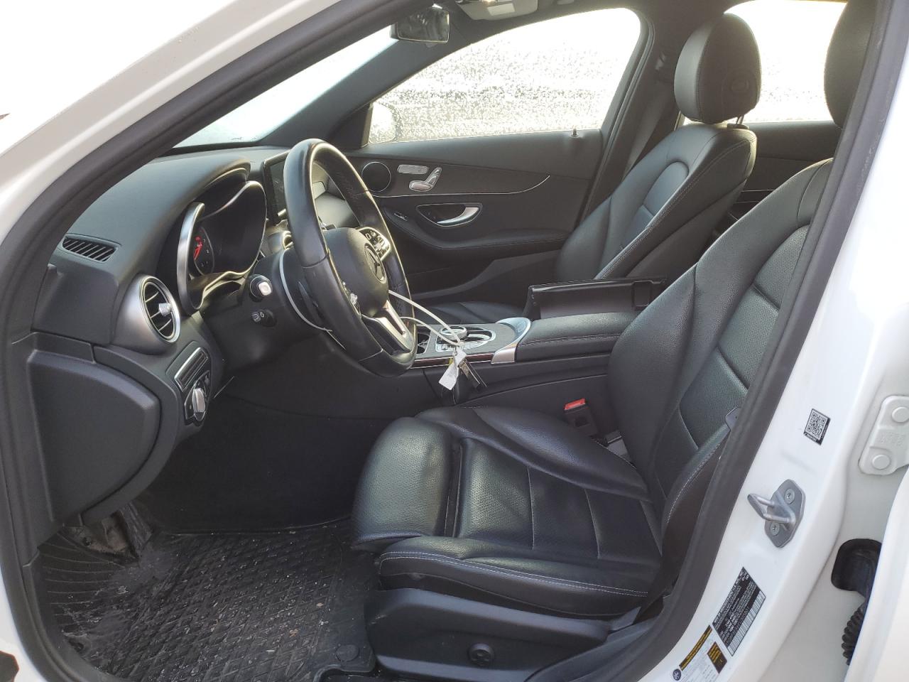 2019 Mercedes-Benz C-klasse VIN 55SWF8EB6KU305801 Copart auction photo, mechanical damage thumbnail 7