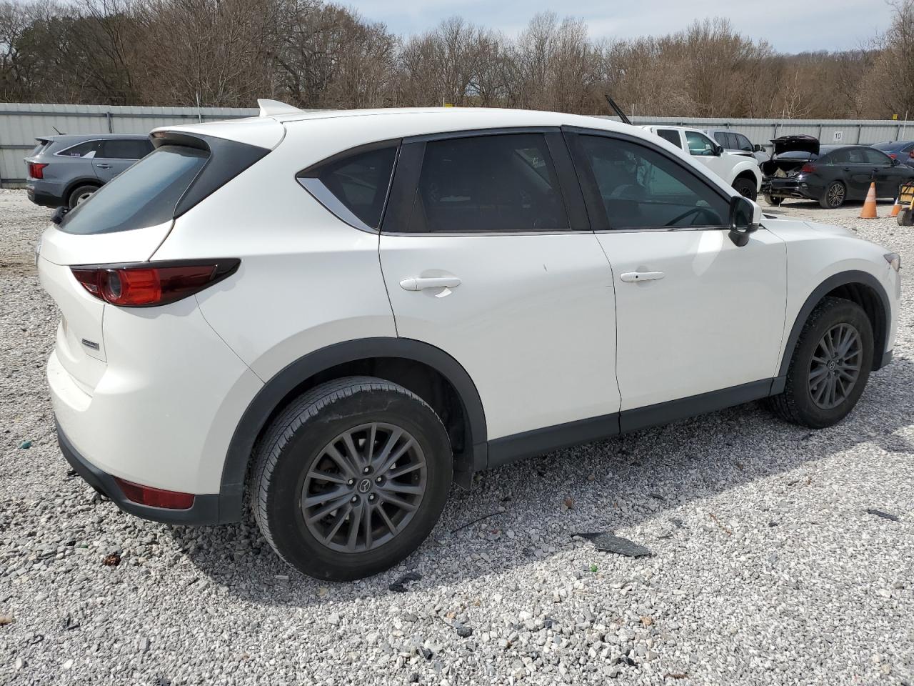 2019 Mazda CX-5 VIN JM3KFACM8K0611741 Copart auction photo, side damage thumbnail 3