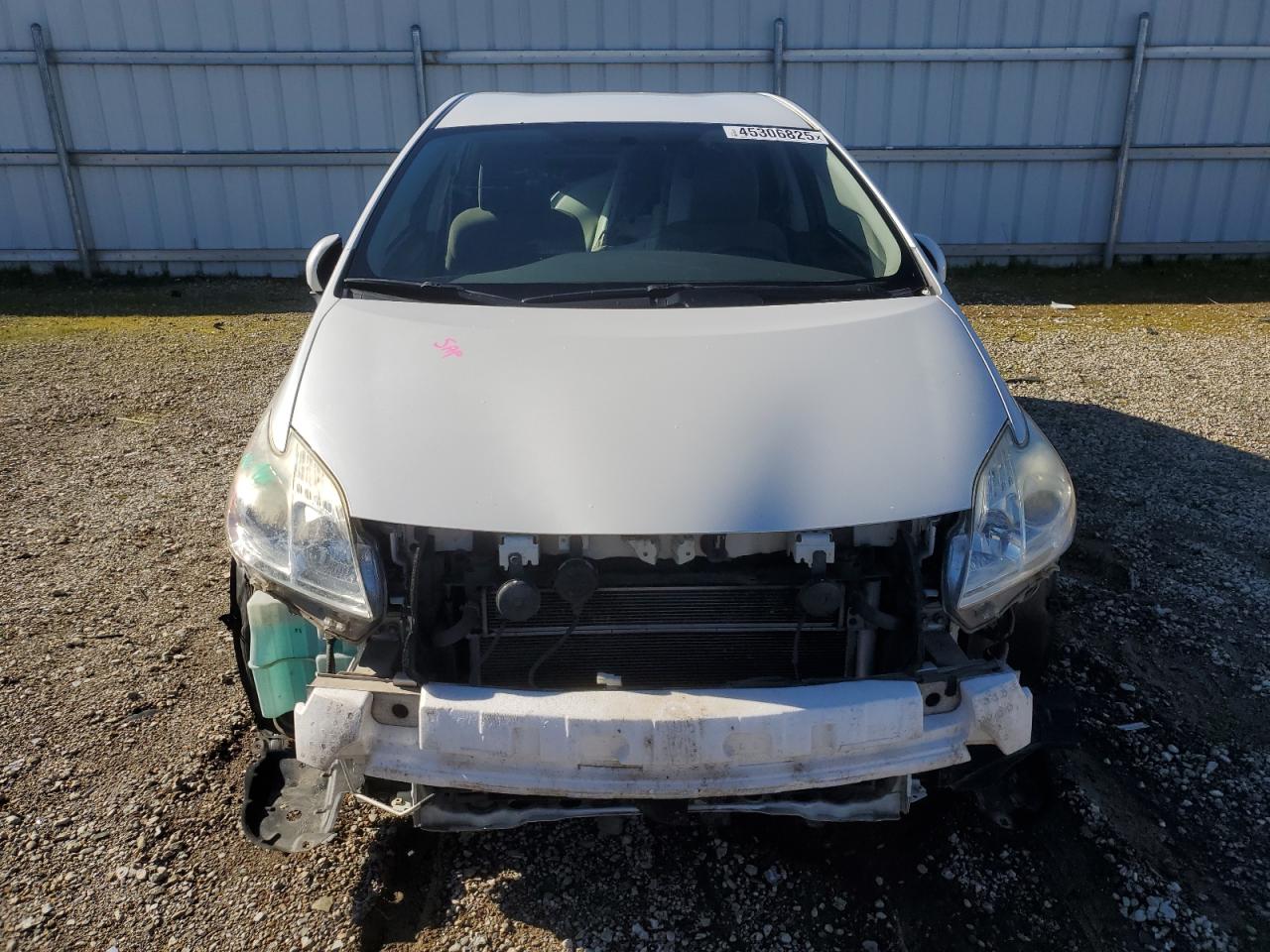 2014 Toyota Prius VIN JTDKN3DU3E0385151 Copart auction photo, front end / rear end damage thumbnail 5