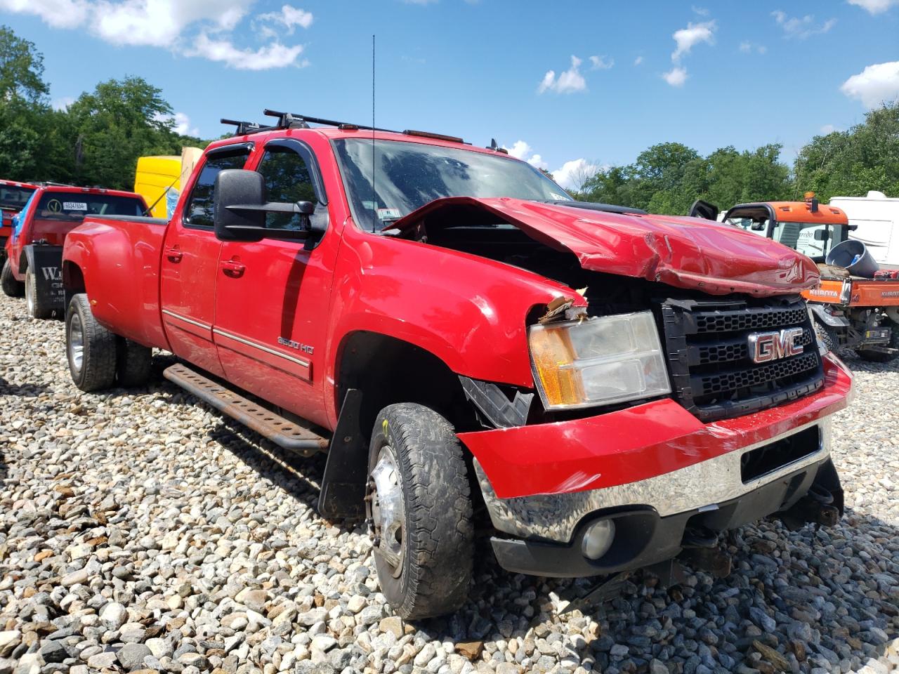 2011 GMC Sierra VIN 1GT424C8XBF124085 Copart auction photo, front end / undercarriage damage thumbnail 4
