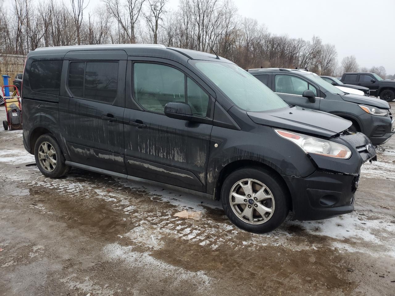 2015 Ford Transit VIN NM0GE9G76F1219343 Copart auction photo, front end / side damage thumbnail 4