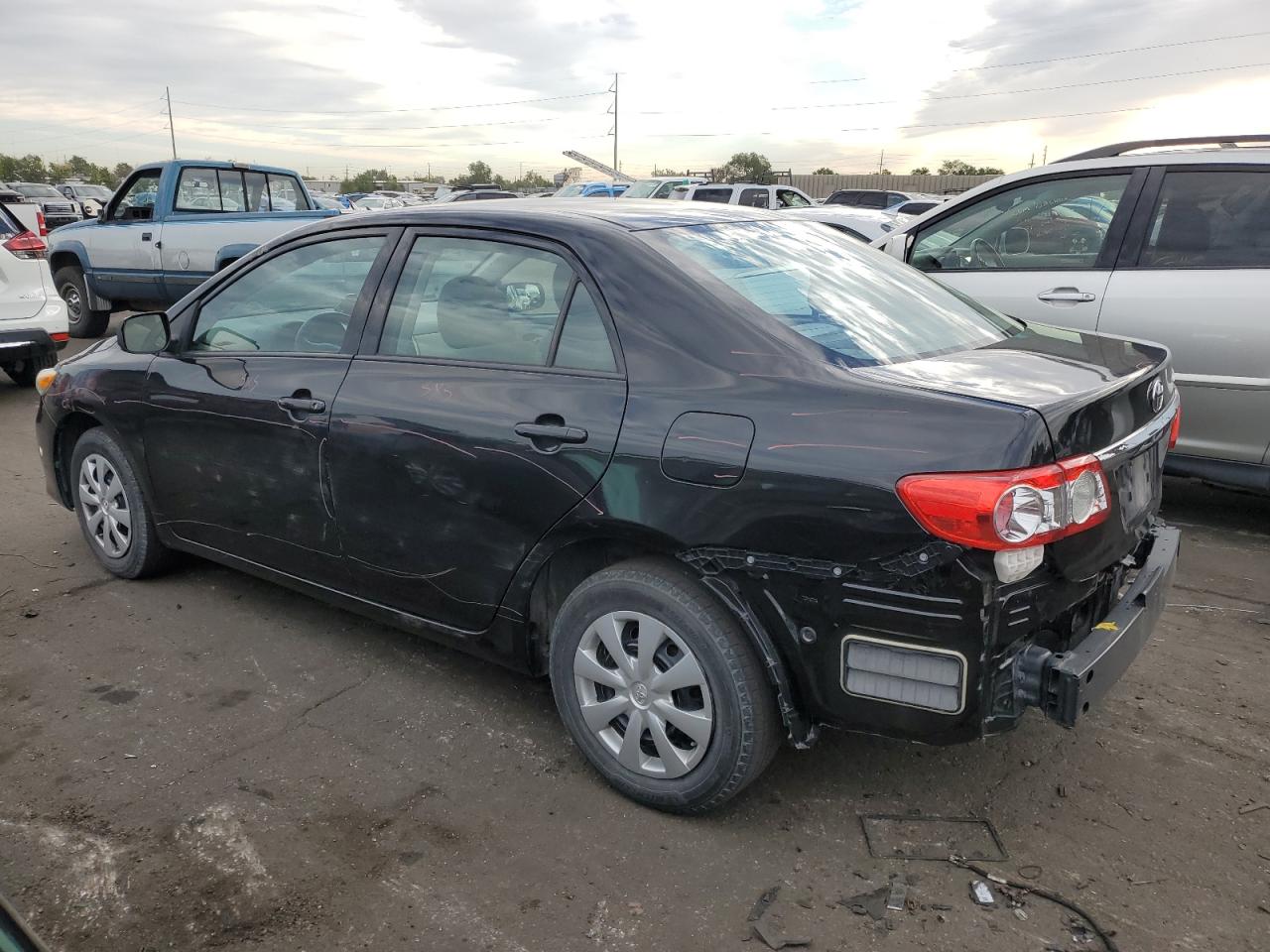 2011 Toyota Corolla VIN 2T1BU4EE2BC599470 Copart auction photo, rear end / hail damage thumbnail 2