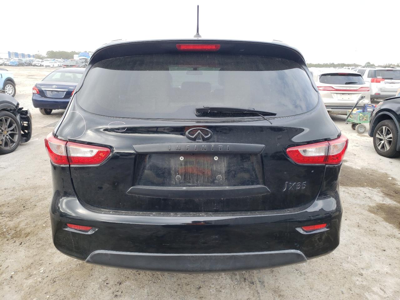 2013 Infiniti JX VIN 5N1AL0MN0DC325393 Copart auction photo, front end damage thumbnail 6