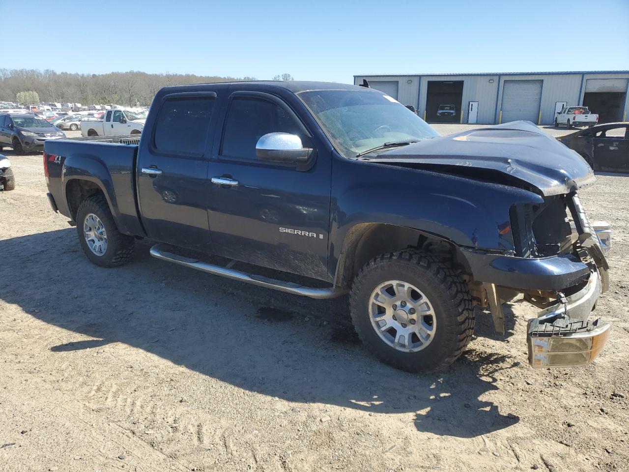 2008 GMC Sierra VIN 2GTEK13C981176265 Copart auction photo, front end / minor dent/scratches damage thumbnail 4