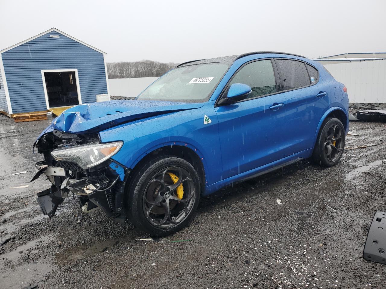 2020 Alfa Romeo Stelvio VIN ZASPAKEV4L7C84005 - Copart auction photo