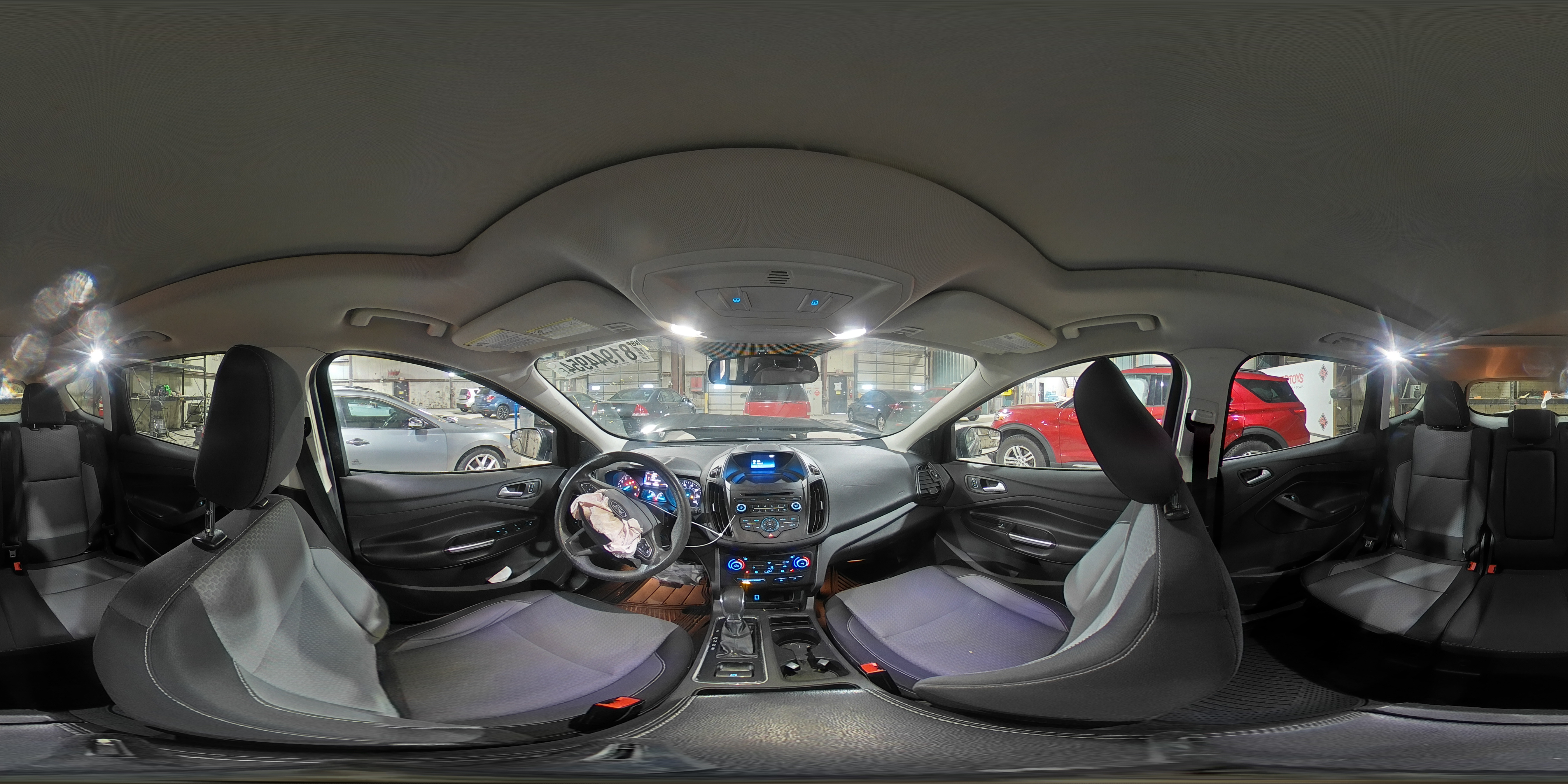 2018 Ford Escape VIN 1FMCU0GD1JUB15481 Copart auction photo, front end / mechanical damage thumbnail 14