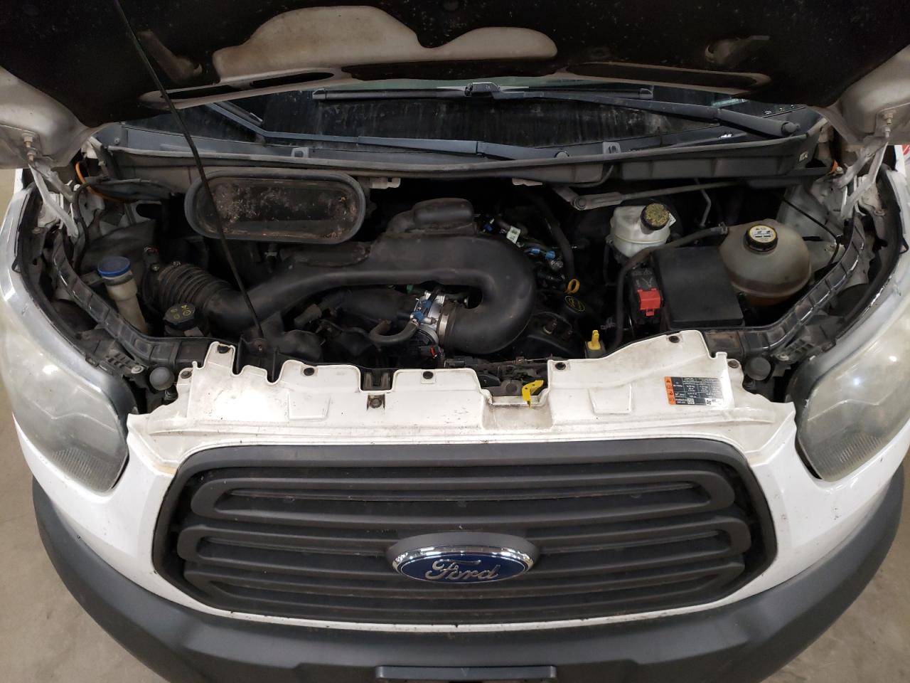2015 Ford Transit VIN 1FTYE1ZM3FKA96574 Copart auction photo, mechanical damage thumbnail 12