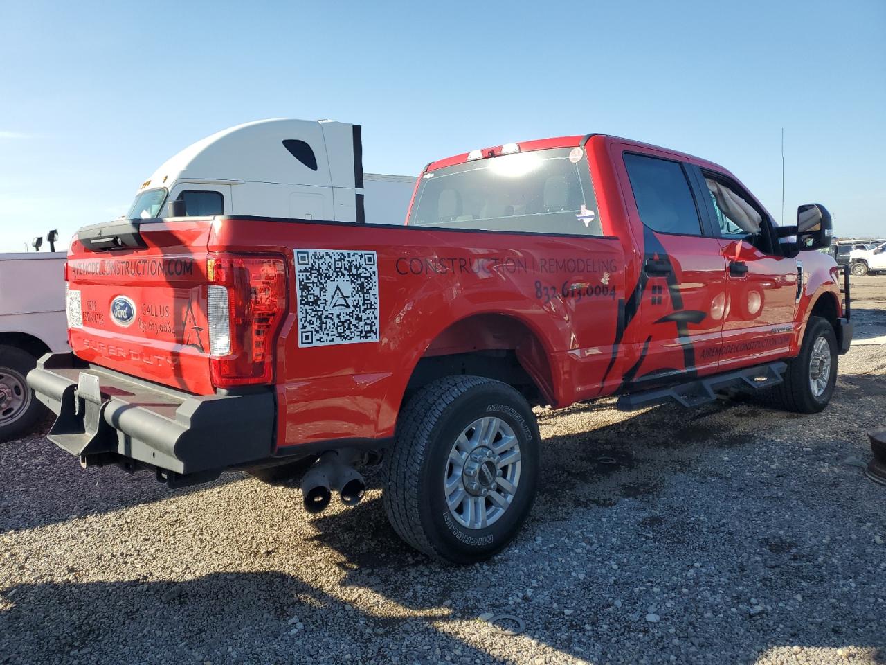 2017 Ford F250 VIN 1FT7W2BT5HEF48638 Copart auction photo, side damage thumbnail 4