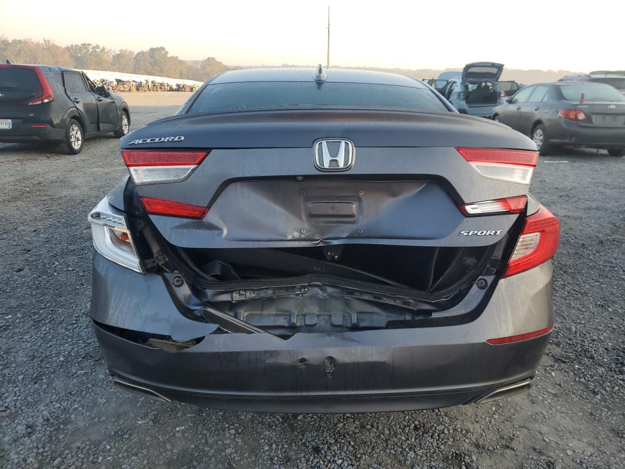 2019 Honda Accord VIN 1HGCV1F35KA169225 Copart auction photo, rear end / minor dent/scratches damage thumbnail 6