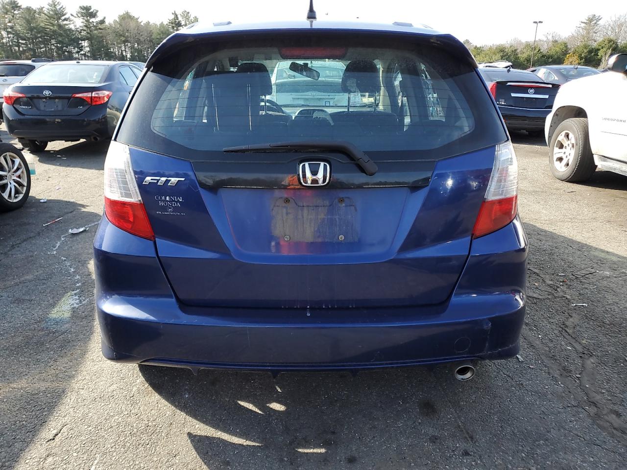 2013 Honda Fit VIN JHMGE8H53DC007042 Copart auction photo, front end damage thumbnail 6