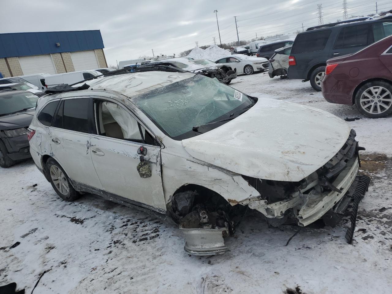 2015 Subaru Outback VIN 4S4BSBFC9F3337771 Copart auction photo, rollover damage thumbnail 4