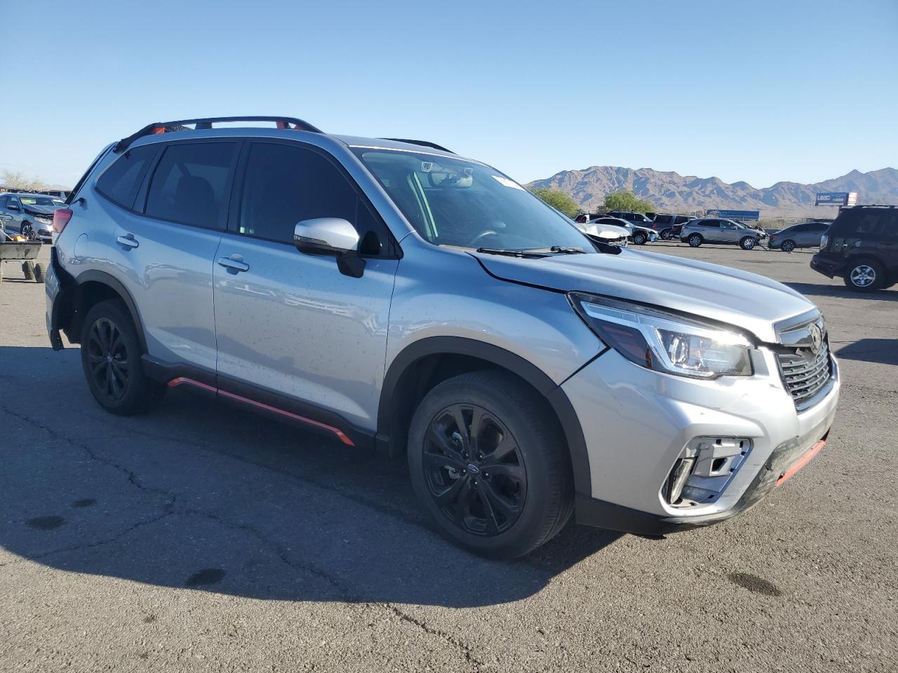2020 Subaru Forester VIN JF2SKALC8LH490306 Copart auction photo, rear end / front end damage thumbnail 4