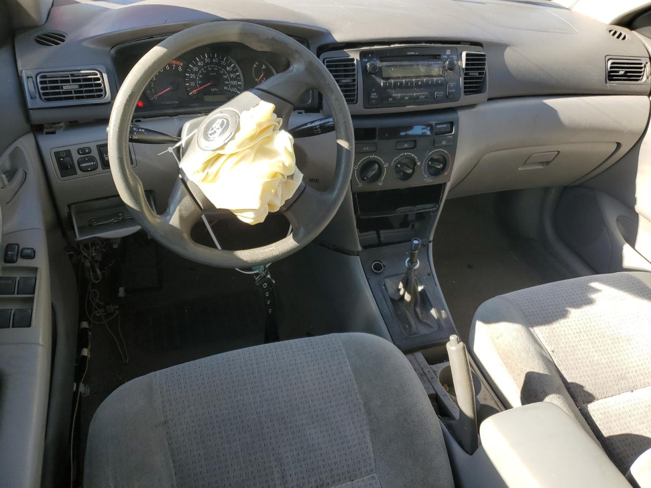2008 Toyota Corolla VIN 1NXBR32E98Z001088 Copart auction photo, all over damage thumbnail 8