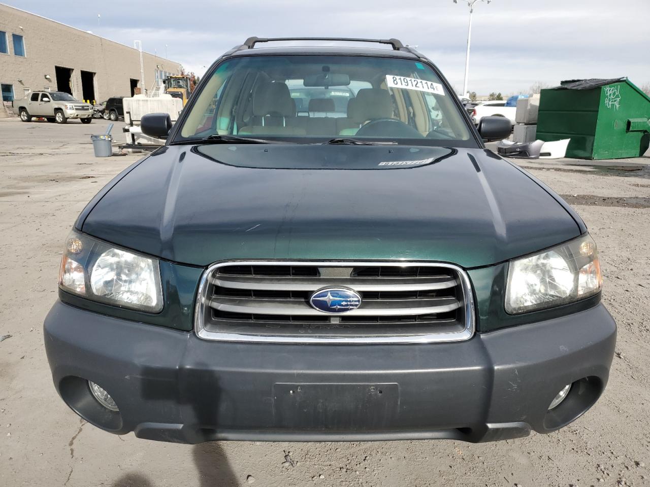 2004 Subaru Forester VIN JF1SG63664H708256 Copart auction photo, rear end damage thumbnail 5