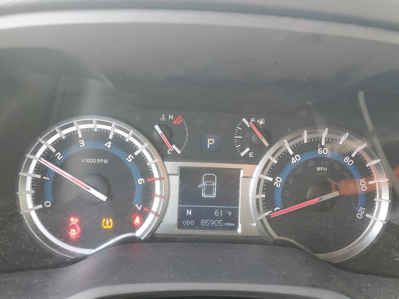 2018 Toyota 4Runner VIN JTEBU5JR4J5578058 Copart auction photo, side damage thumbnail 9