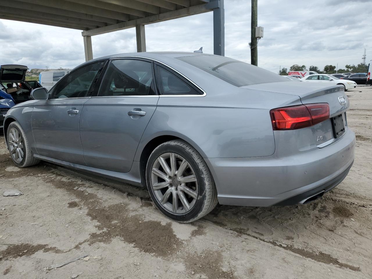 2016 Audi A6 VIN WAUGFAFC5GN011591 Copart auction photo, front end / minor dent/scratches damage thumbnail 2