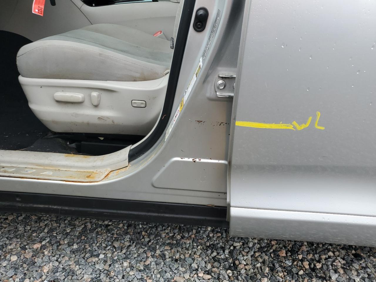 2011 Toyota Venza VIN 4T3ZK3BB8BU037572 Copart auction photo, water/flood damage thumbnail 13