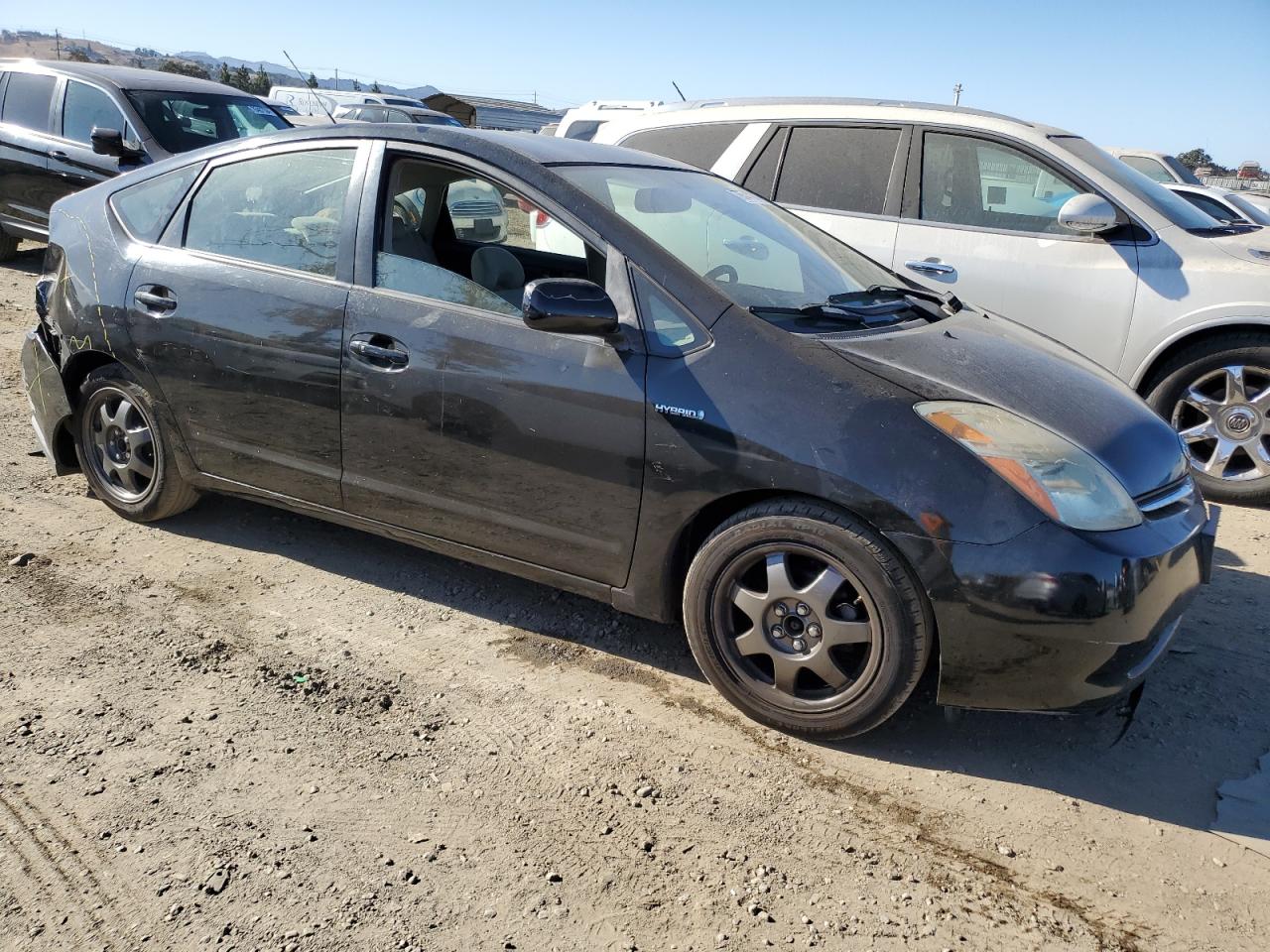 2007 Toyota Prius VIN JTDKB20U877561291 Copart auction photo, rear end damage thumbnail 4