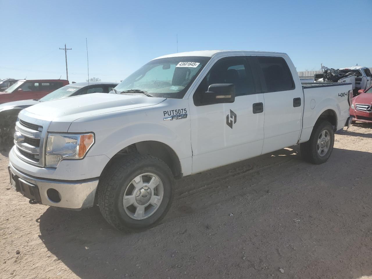 2013 Ford F-150 VIN 1FTFW1EF2DKF81216