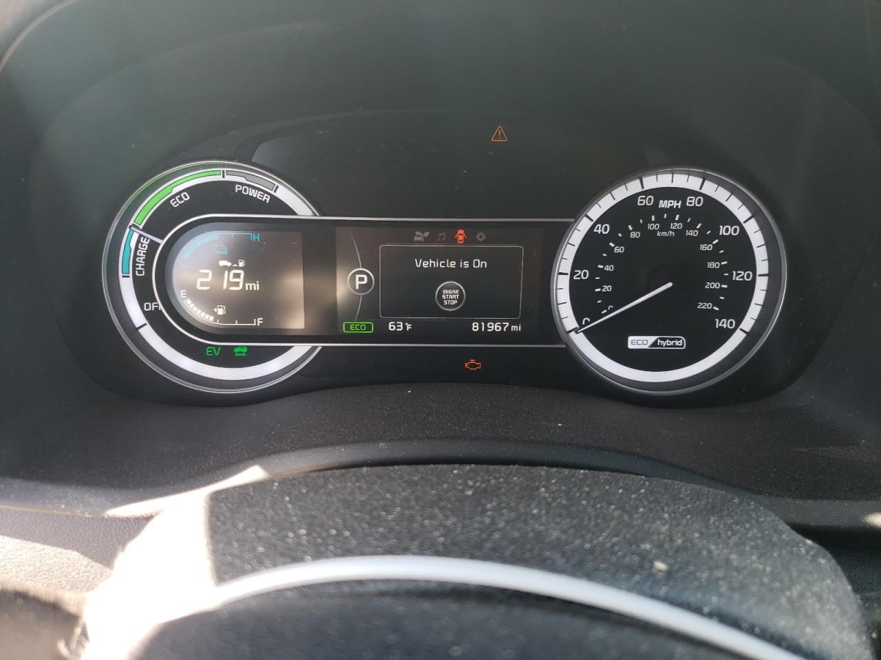 2017 KIA Niro VIN KNDCB3LC2H5084495 Copart auction photo, front end / rear end damage thumbnail 9