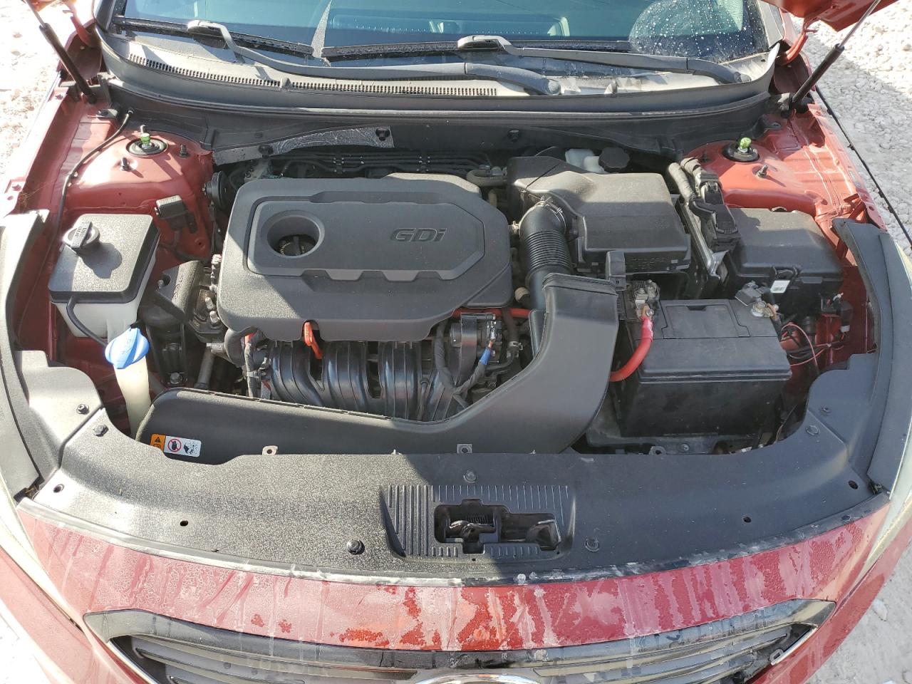 2017 Hyundai Sonata VIN 5NPE24AF7HH563474 Copart auction photo, front end / undercarriage damage thumbnail 12