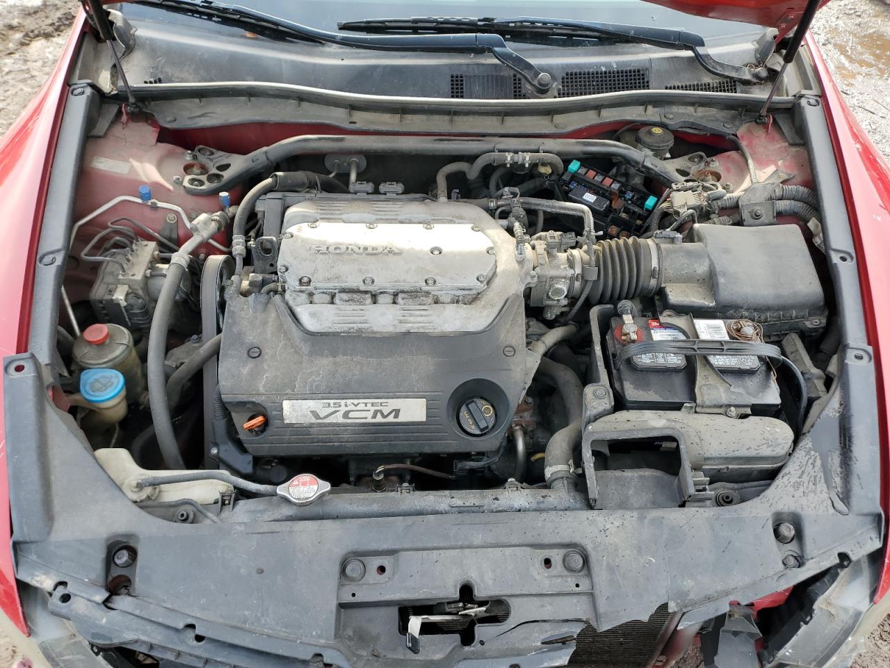 2012 Honda Accord VIN 1HGCS2B88CA005906 Copart auction photo, front end / side damage thumbnail 11
