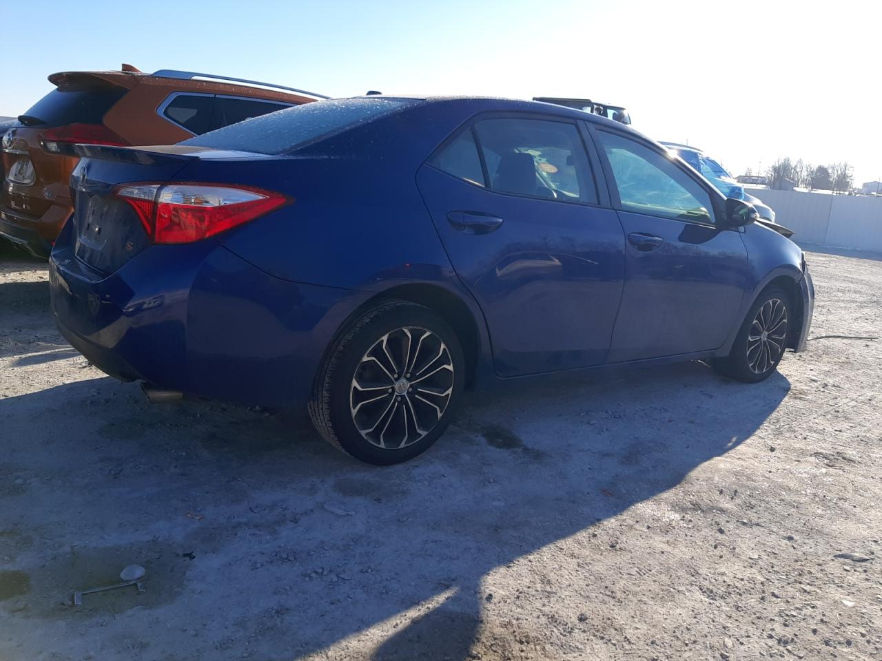 2014 Toyota Corolla VIN 2T1BURHE9EC145987 Copart auction photo, front end damage thumbnail 3