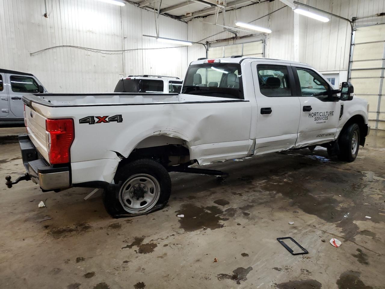 2020 Ford F350 VIN 1FT8W3B68LED40623 Copart auction photo, all over damage thumbnail 3