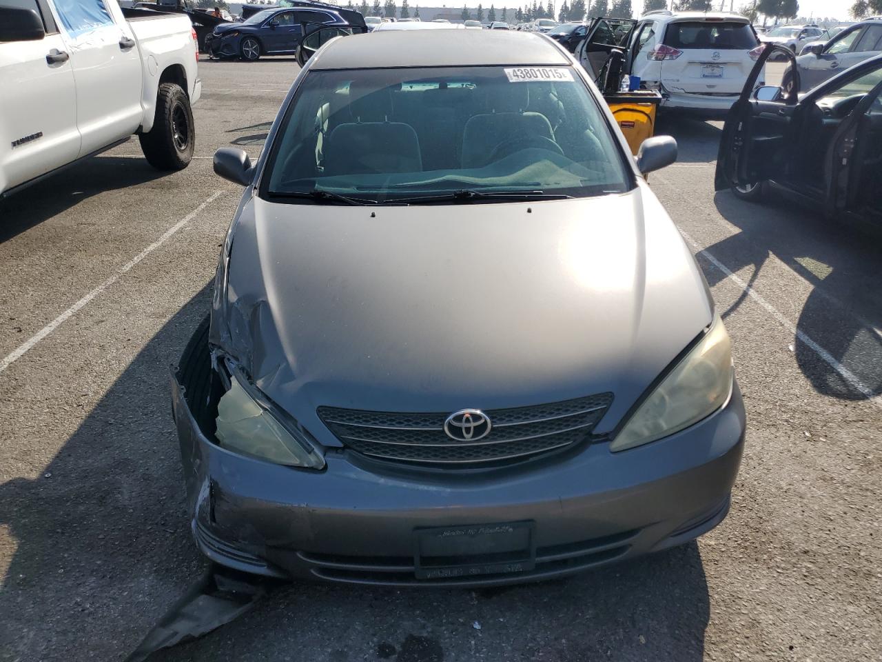 2004 Toyota Camry VIN 4T1BF30K54U569320 Copart auction photo, undercarriage / front end damage thumbnail 5