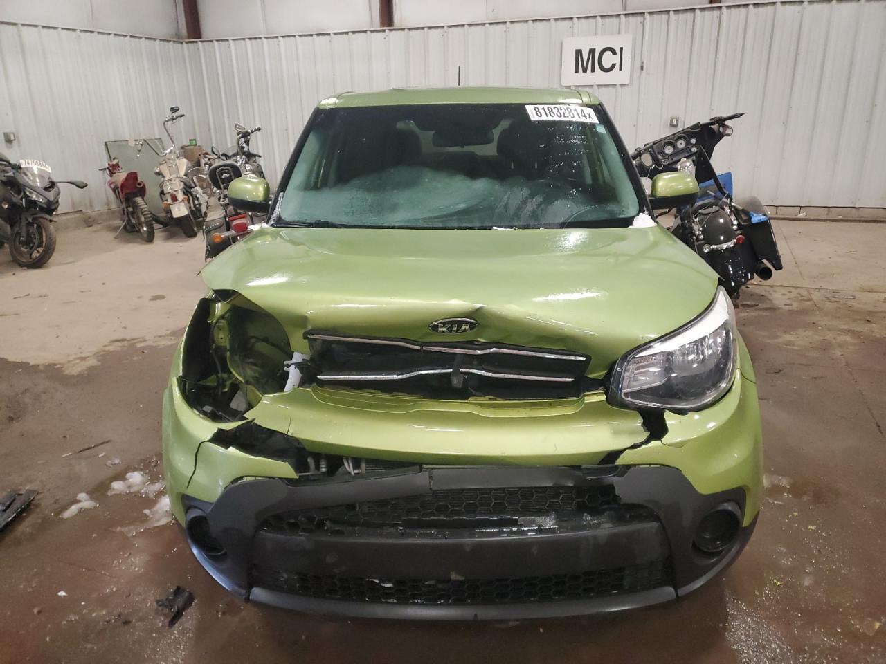 2018 KIA Soul VIN KNDJN2A20J7898366 Copart auction photo, front end damage thumbnail 5