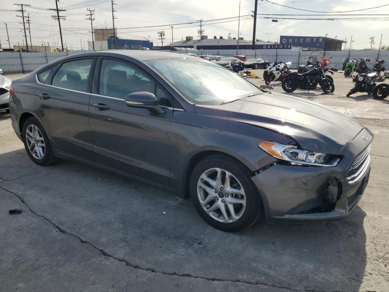 2016 Ford Fusion VIN 3FA6P0H75GR333625 Copart auction photo, front end damage thumbnail 4