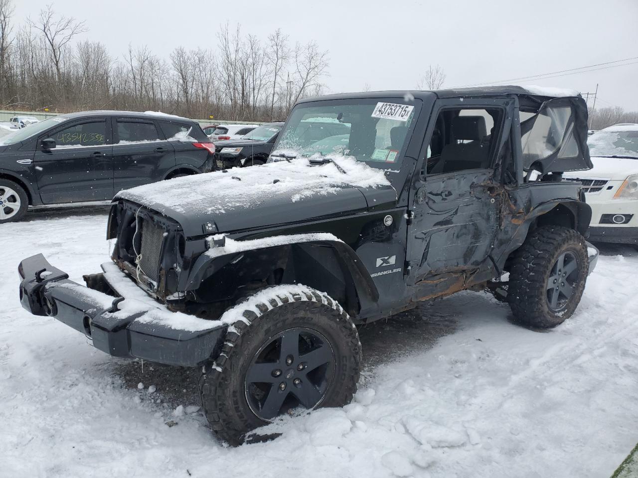 2008 Jeep Wrangler VIN 1J4FA241X8L633552