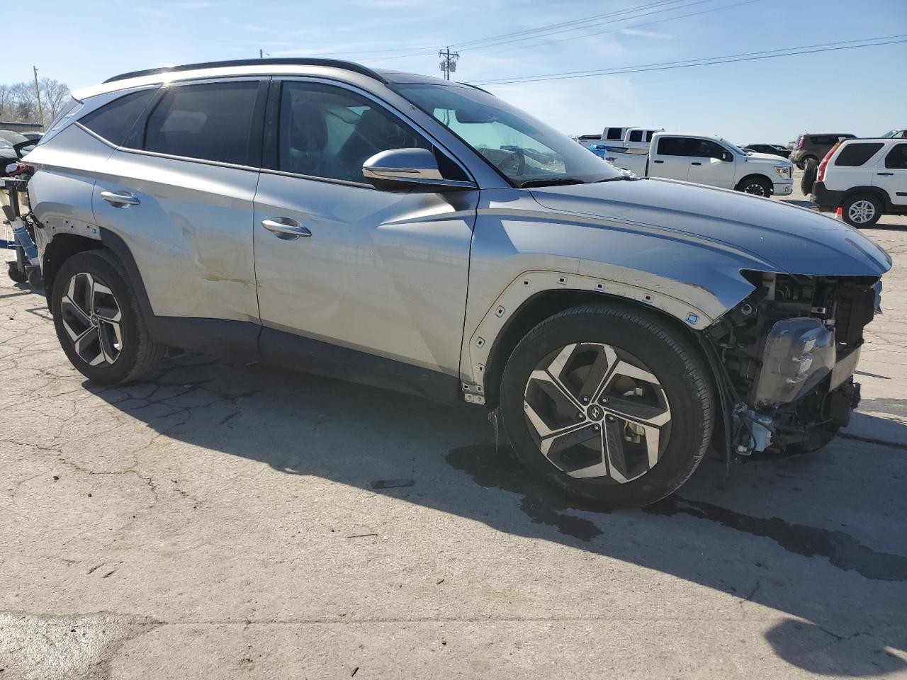 2023 Hyundai Tucson VIN 5NMJE3AE2PH294089 Copart auction photo, all over damage thumbnail 4