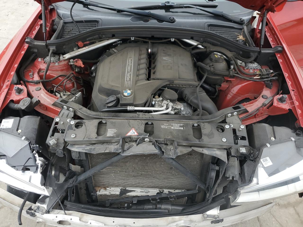 2016 BMW X4 VIN 5UXXW5C52G0N91748 Copart auction photo, front end damage thumbnail 11